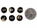 Brown Mother Of Pearl Button: 20L (12.5mm or 0.492") - 872-20L (Y2LC06)