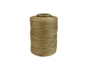 Macrame/Jewelry Twine: Polyester: 2-Ply: Waxed: 2 oz: Beige 