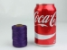 Macrame/Jewelry Twine: Polyester: 2-Ply: Waxed: 2 oz: Purple - TW18-2W-2PP (Y3LRL)