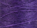 Macrame/Jewelry Twine: Polyester: 2-Ply: Waxed: 2 oz: Purple - TW18-2W-2PP (Y3LRL)