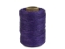 Macrame/Jewelry Twine: Polyester: 2-Ply: Waxed: 2 oz: Purple - TW18-2W-2PP (Y3LRL)