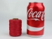 Macrame/Jewelry Twine: Polyester: 3-Ply: Waxed: 2 oz: Red - TW18-3W-2RD (Y3LRH)