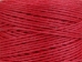 Macrame/Jewelry Twine: Polyester: 3-Ply: Waxed: 2 oz: Red - TW18-3W-2RD (Y3LRH)