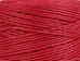 Macrame/Jewelry Twine: Polyester: 3-Ply: Waxed: 2 oz: Red - TW18-3W-2RD (Y3L)