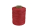 Macrame/Jewelry Twine: Polyester: 3-Ply: Waxed: 2 oz: Red - TW18-3W-2RD (Y3L)