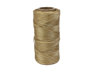 Imitation Sinew: 7-Ply: Round: Polyester: 4 oz: Natural 