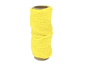 Imitation Sinew: Round: Polypropylene: 1 oz: Yellow 