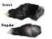 Silver Fox Tail: Select - 18-05-8-SEL (Y3L)