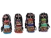 Ndebele Doll: Medium: 5-7" - 1004MK-M-AS (Y2DRD)