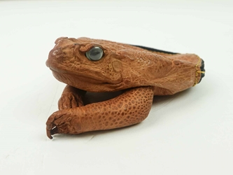 Cane Toad Sling Pouch: Brown Cord 