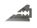Fur Knife Blade Precut into 2 Triangles - 1139-11 (Y3LRW)