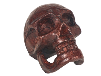 Ecuadorian Wooden Skull: Medium 