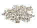 Painted Bone Hairpipe: Style L: 1" (100 pcs) - 125-L-C (Y2DC02)