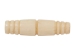Grooved Bone Hairpipe: Style N: 1.5" (100 pcs) - 125-N-C (Y2DC02)