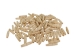 Grooved Bone Hairpipe: Style N: 1.5" (100 pcs) - 125-N-C (Y2DC02)