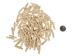 Grooved Bone Hairpipe: Style O: 1.75" (100 pcs) - 125-O-C (Y2DC02)