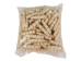 Grooved Bone Hairpipe: Style O: 1.75" (100 pcs) - 125-O-C (Y2DC02)