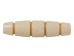 Grooved Bone Hairpipe: Style O: 1.75" (100 pcs) - 125-O-C (Y2DC02)