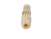 Grooved Bone Hairpipe: Style P: 1.5" (100 pcs) - 125-P-C (Y2DC02)