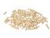 Grooved Bone Hairpipe: Style P: 1.5" (100 pcs) - 125-P-C (Y2DC02)