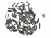 Etched Black Bone Hairpipe: Style T: 1.5" (100 pcs) - 125-T-C (Y2DC02)