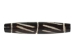 Etched Black Bone Hairpipe: Style T: 1.5" (100 pcs) - 125-T-C (Y2DC02)