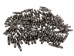 Etched Black Bone Hairpipe: Style V: 1.5" (100 pcs) - 125-V-C (Y2DC02)