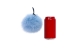Fur Pompom: Blue/Shadow Fox: Dyed Baby Blue - 1267-BSFBB (Y2FWR)
