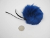 Dyed Blue Czech Rabbit Fur Pompom - 1267-RCBL (Y2ORB)