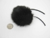 Dyed Dark Brown Czech Rabbit Fur Pompom - 1267-RCDB (Y2ORB)