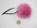 Dyed Pink Czech Rabbit Fur Pompom - 1267-RCPK (Y2ORB)