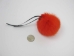 Dyed Red Czech Rabbit Fur Pompom - 1267-RCRD (Y2ORB)