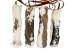 Rabbit Skin Dog Training Tool: Small Slender: Mixed White - 1279-DR02-SSB (Y1IRI)