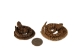 Coiled Prairie Rattlesnake: ~2" - 1282-M101S-AS (Y2LC06)