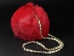 Rabbit Fur Bomb Purse: Red - 1293-RBRD-AS (Y2O)