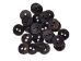 Black Mussel Button: 14L (9.2mm or 0.362") - 1363-14L (Y1J)