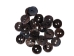 Black Mussel Button: 16L (10.5mm or 0.413") - 1363-16L (Y1J)