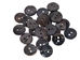 Black Mussel Button: 20L (12.7mm or 0.5&quot;) - 1363-20L (Y1J)