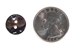 Black Mussel Button: 22L (14.2mm or 0.559&quot;) - 1363-22L (Y1J)