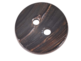 Black Mussel Button: 22L (14.2mm or 0.559") 
