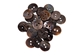Black Mussel Button: 24L (15.0mm or 0.59&quot;) - 1363-24L (Y1J)
