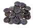 Black Mussel Button: 36L (22.9mm or 0.902&quot;) - 1363-36L (Y1J)