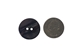 Black Mussel Button: 40L (25.4mm or 1.0&quot;) - 1363-40L (Y1J)