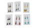 Porcupine 1-Quill Earrings: Assorted Colors - 1374-20-AS (Y2LC05)