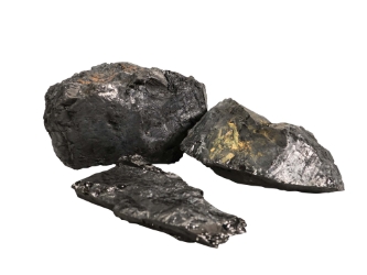 Anthracite Coal: Big Pieces: Large 1-lb Bag 