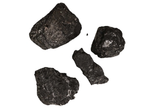 Anthracite Coal: Big Pieces: Small 1-lb Bag 