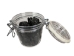 Small Jar of Anthracite Coal: Pea Sort - 1375-PEA-JAR (Y3D)