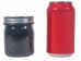 Small Jar of Anthracite Coal: Rice Sort - 1375-RICE-JAR (Y3DRF)