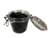 Small Jar of Anthracite Coal: Stove Sort - 1375-STOVE-JAR (Y3D)