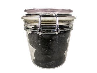 Small Jar of Anthracite Coal: Stove Sort 